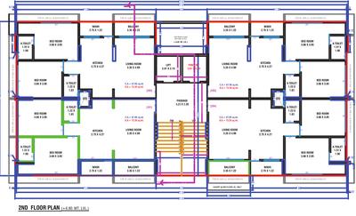 Project Image of 666.72 - 730.76 Sq.ft 2 BHK Apartment for buy in Eden Evoq And Empire
