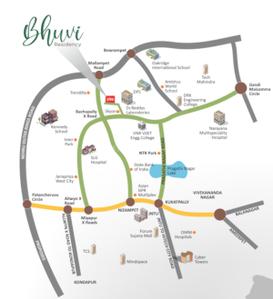 Project Image of 1179.94 - 1619.97 Sq.ft 2 BHK Apartment for buy in SVS Bhuvi Residency