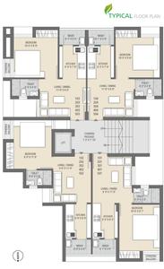 Project Image of 440.0 - 446.0 Sq.ft 1 BHK Apartment for buy in Vraj Tulsi Avenue