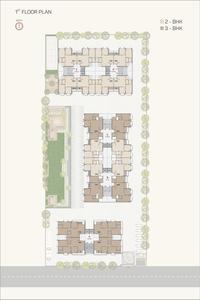 Project Image of 1332.03 - 1754.95 Sq.ft 2 BHK Apartment for buy in Pravesh By Kaavyaratna