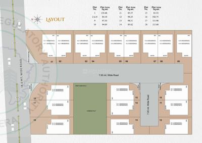 Project Image of 759.5 - 877.04 Sq.ft 3 BHK Villa for buy in Ravi Jalaram Homes