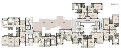 Project Image of 325.5 - 530.45 Sq.ft 1 BHK Apartment for buy in Prithvi Anand Kuber Complex Phase 1