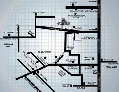 Project Image of 1324.0 - 1782.0 Sq.ft 2 BHK Apartment for buy in Kundan Eternia Phase I