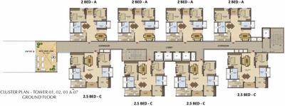 Project Image of 1283.0 - 4070.0 Sq.ft 2 BHK Apartment for buy in Prestige High Fields