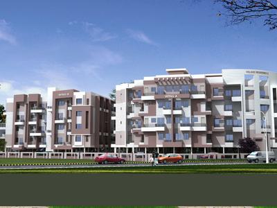 Project Image of 568.0 - 1068.0 Sq.ft 1 BHK Apartment for buy in Pristine Village Residency 2
