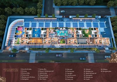 Project Image of 686.0 - 1356.0 Sq.ft 2 BHK Apartment for buy in Paradigm Artteza