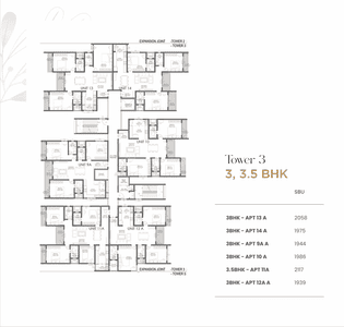 Project Image of 1815.0 - 3587.0 Sq.ft 3 BHK Apartment for buy in Svamitva Soul Spring