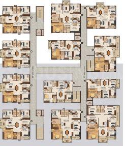 Project Image of 1422.0 - 3802.0 Sq.ft 3 BHK Apartment for buy in Sahiti Karthikeya Panorama