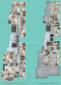 Project Image of 1170.0 - 1725.0 Sq.ft 2 BHK Apartment for buy in Siddhi Enclave