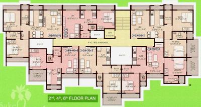 Project Image of 486.0 - 490.0 Sq.ft 2 BHK Apartment for buy in Saket Iris