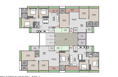 Project Image of 1638.0 - 2250.0 Sq.ft 2 BHK Apartment for buy in Shalvin Bliss