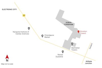 Project Image of 503.0 - 2402.0 Sq.ft 1 BHK Apartment for buy in Sobha Brooklyn Towers Townpark