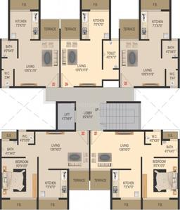 Project Image of 208.0 - 292.0 Sq.ft 1 RK Apartment for buy in Omcon Om Aagman