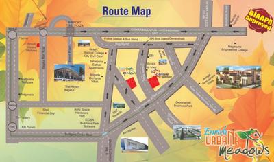 Enrich Urbana Meadows Location Plan 1