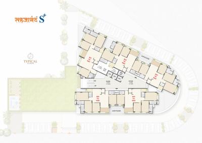 Project Image of 1476.16 - 1605.44 Sq.ft 4 BHK Apartment for buy in Akshar Sahjanand S Plus