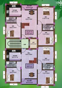 Project Image of 1069.0 - 1083.0 Sq.ft 3 BHK Apartment for buy in Perfect Prakruthi