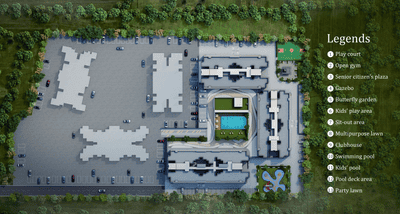 Project Image of 670.0 - 940.0 Sq.ft 2 BHK Apartment for buy in Anshul Medora C Building