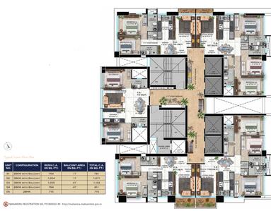 Project Image of 715.0 - 1102.0 Sq.ft 2 BHK Apartment for buy in Shreeji Skyrise