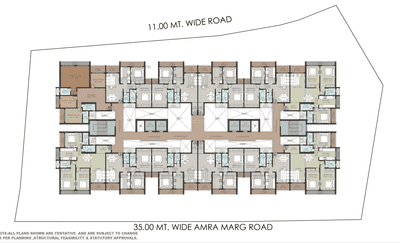 Project Image of 662.26 - 980.23 Sq.ft 2 BHK Apartment for buy in Pioneer The View
