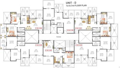 Project Image of 319.0 - 480.0 Sq.ft 1 BHK Apartment for buy in Polite Shree Ganesh Tower Unit D