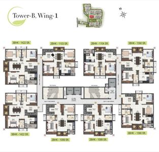 Project Image of 1422 Sq.ft 3 BHK Apartment / Flat for sale in Chikkakannalli for Rs. 16350000