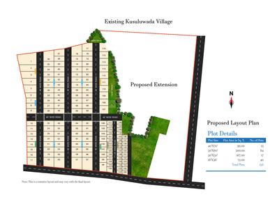 Project Image of 1650.0 - 4013.54 Sq.ft Residential Plot Plot for buy in Swathi Luckie Township Phase 3