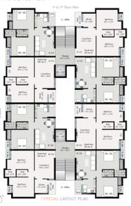 Project Image of 466.4 - 503.86 Sq.ft 2 BHK Apartment for buy in Tulsipatra Tulshipatra Niwas