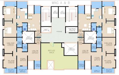 Project Image of 410.0 - 1580.0 Sq.ft 1 BHK Apartment for buy in Ambrosia Alley