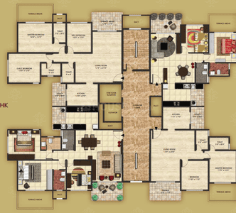 Project Image of 0.0 - 1165.0 Sq.ft 2 BHK Apartment for buy in Mantri Eternity