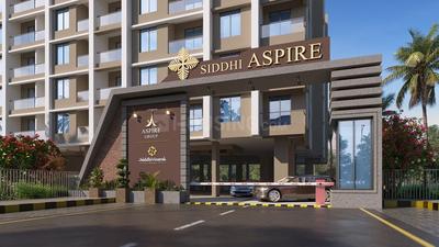 Project Image of 465.0 - 651.0 Sq.ft 1 BHK Apartment for buy in Siddhi Aspire