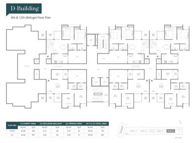 Project Image of 361.0 - 591.0 Sq.ft 1 BHK Apartment for buy in Pharande Kairosa