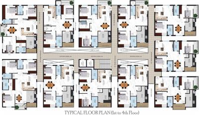 Project Image of 1136.0 - 1538.0 Sq.ft 2 BHK Apartment for buy in Arunodaya Blue Bells