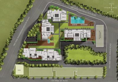 Project Image of 1730.0 - 2594.0 Sq.ft 4 BHK Apartment for buy in Rustomjee Paramount Wing E