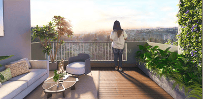 Project Image of 1230.0 - 1720.0 Sq.ft 2 BHK Apartment for buy in Disha Harmony Gardens