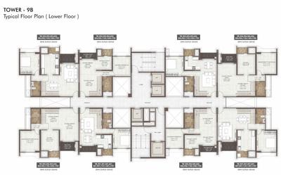 Project Image of 596.54 - 1488.86 Sq.ft 1 BHK Apartment for buy in Gera Island Of Joy Project B