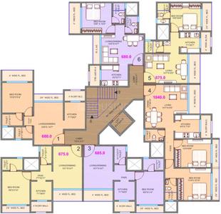 Project Image of 680 Sq.ft 1 BHK Apartment / Flat for sale in Ambernath East for Rs. 2500000