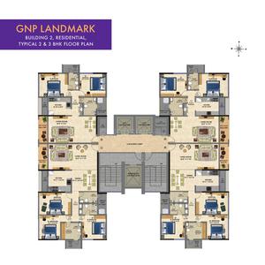 Project Image of 1349 Sq.ft 3 BHK Apartment / Flat for sale in Kalyan West for Rs. 21200000