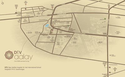 Project Image of 708.27 - 951.96 Sq.ft 2 BHK Apartment for buy in Dev Aalay