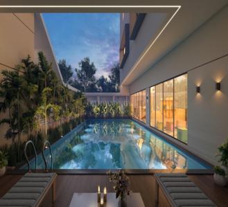 Project Image of 1520.0 - 1658.0 Sq.ft 3 BHK Villa for buy in Salarpuria Meraki