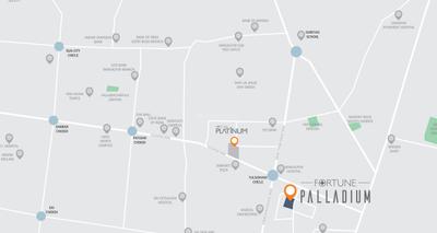 Project Image of 1029.0 - 1302.0 Sq.ft 3 BHK Apartment for buy in Fortune Palladium
