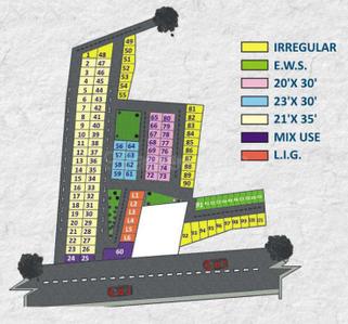 Project Image of 876.0 - 1512.0 Sq.ft 3 BHK Duplex for buy in Ganpati Goldmine