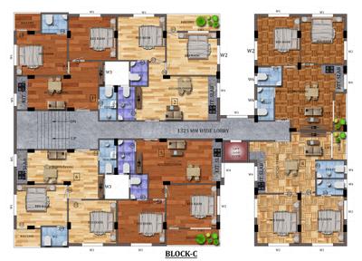 Project Image of 789.0 - 1136.0 Sq.ft 2 BHK Apartment for buy in Aponjon Housing Complex