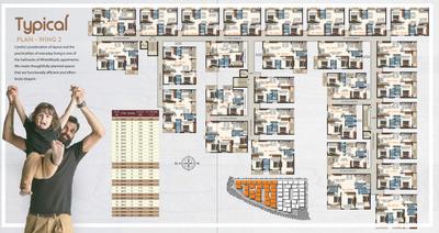 Project Image of 1040.0 - 1630.0 Sq.ft 2 BHK Apartment for buy in White Woods