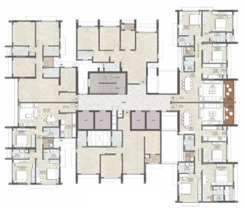 Project Image of 844.32 - 1269.0 Sq.ft 2 BHK Apartment for buy in Kalpataru Imperia