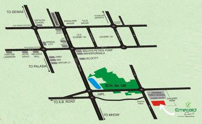 Project Image of 1097.0 - 1742.0 Sq.ft 2 BHK Apartment for buy in Sunil Agrawal Emerald Court
