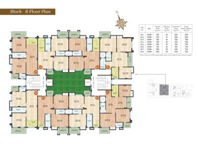 Project Image of 647.0 - 1433.0 Sq.ft 2 BHK Apartment for buy in Realtech Rajmahal