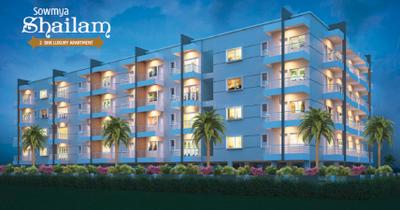 Project Image of 1075.0 - 1185.0 Sq.ft 2 BHK Apartment for buy in Sowmya Shailam