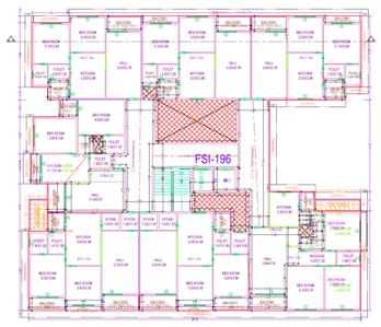 Project Image of 634.32 - 875.0 Sq.ft 2 BHK Apartment for buy in Vrajshanti Magnum Aura