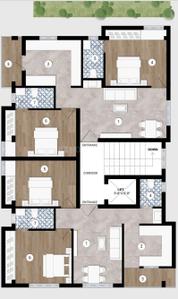 Project Image of 886.0 - 946.0 Sq.ft 2 BHK Apartment for buy in TVR Kaustubham Apartments
