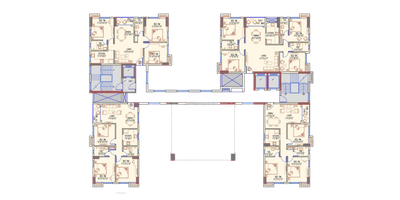 Project Image of 1351.0 - 1751.0 Sq.ft 3 BHK Apartment for buy in Prarthana